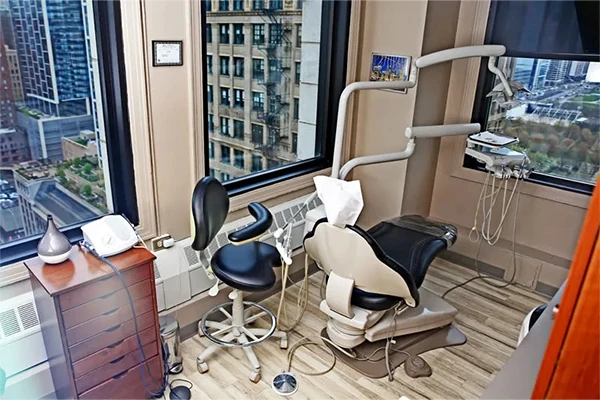 Dentist Chicago IL Treatment Room From Above